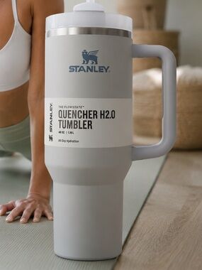 Stanley Quencher H2.0 Tumbler - Matte Light Gray